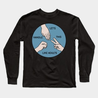 Rock paper scissors Long Sleeve T-Shirt